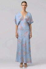 Maxi Dress - Powered Blue