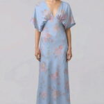 Maxi Dress - Floral Blue