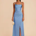 Lydia Dress Matte Satin Plum